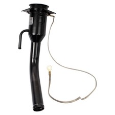 TRQ Fuel Tank Filler Neck Black Compatible with 2007-2016 Chevrolet Silverado...