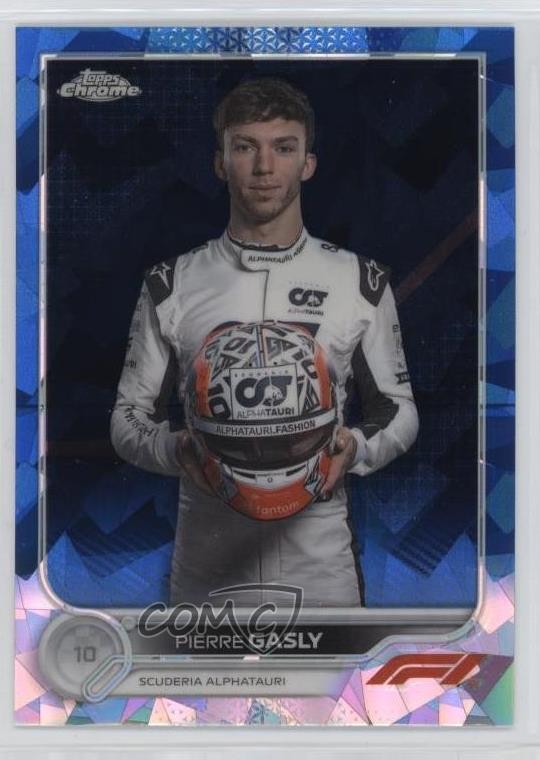 2022 Topps Chrome Sapphire Edition Formula 1 F1 Racers Pierre Gasly #44 12g7