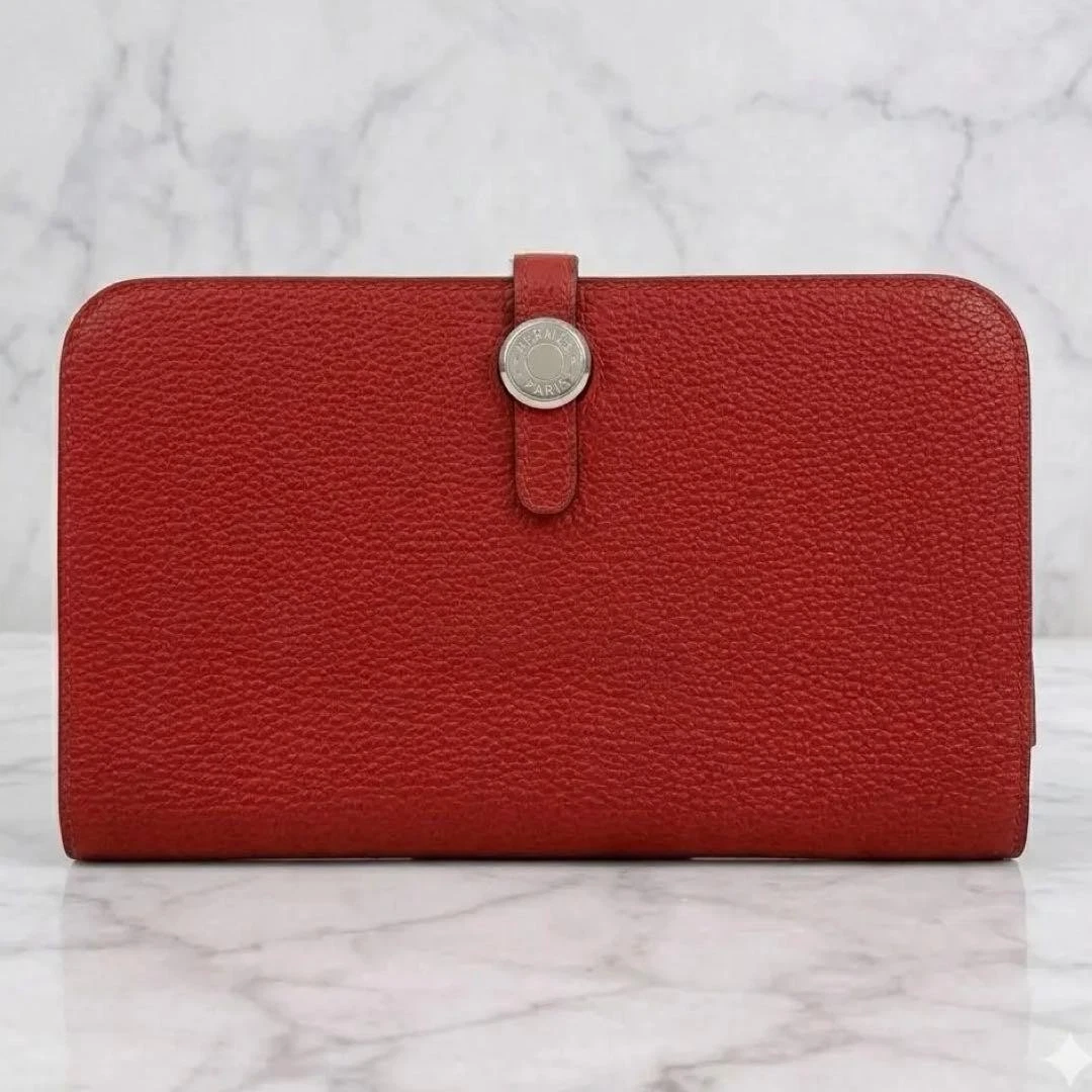 HERMÈS Red Wallets for Women for sale | eBay