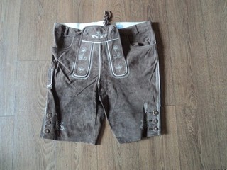 waldschütz Trachtenhose Lederhose Tracht bayr gr 54 kurz neuw nie getragen