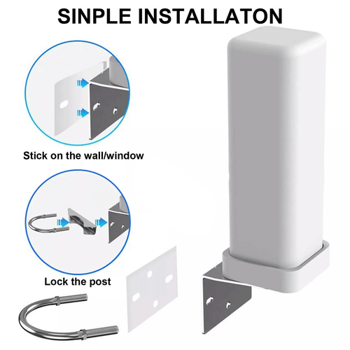 Outdoor TV Aerial Antenna 39dBi Signal Amplifier Plug And Play For RV Roof - Picture 11 of 14