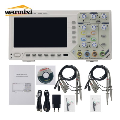 HANMATEK DOS1104 Standard Set Digital Oscillator 110MHz 4-CH 1GS/s Oscilloscope