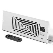 Register Fan, Fits 4” x 12” Register Holes, Enhances HVAC Airflow, 4-way Vent...