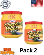 Kraft Cheez Whiz Original Cheese Dip, 15 oz