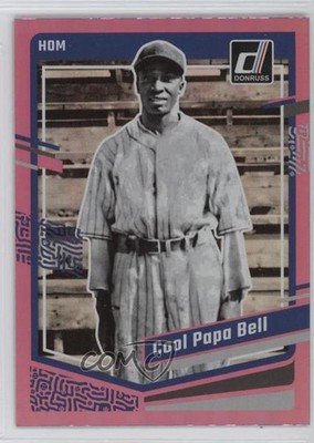 2023 Panini Donruss Holo Pink James Cool Papa Bell Cool Papa Bell #160 HOF 05v0