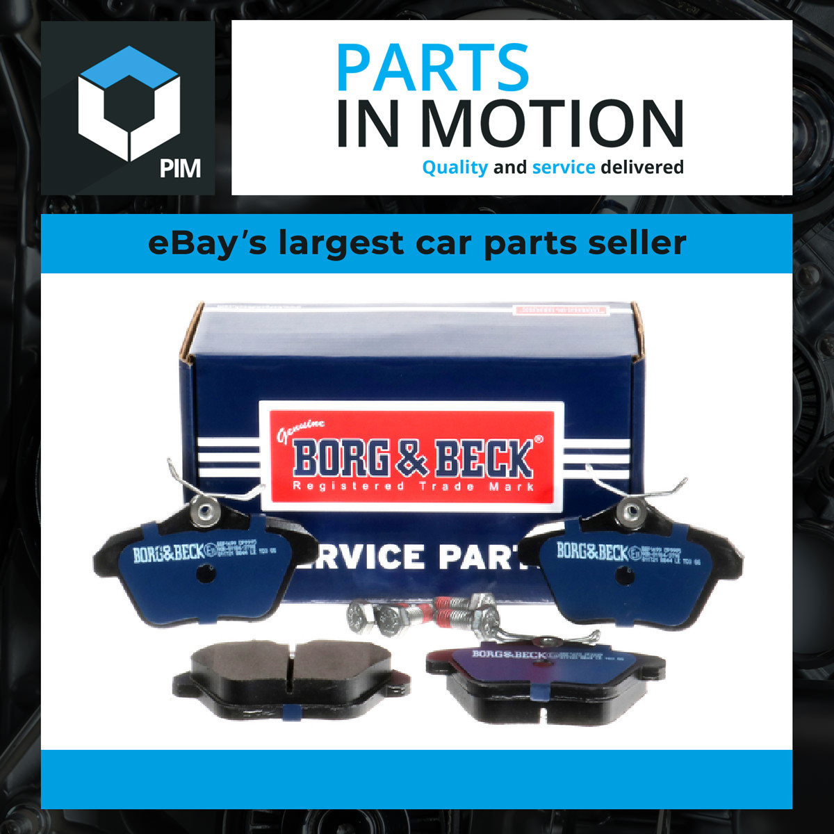 Brake Pads Set fits ALFA ROMEO 166 936 3.0 Rear 98 to 07 B&B 0071712910 71712910 - Image 9