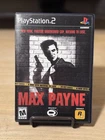 Max Payne PlayStation PS2 (CIB, Complete, Manual, TESTED) [Black Label] Tested