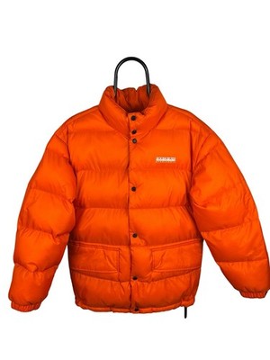 Napapijri Puffer Jacket Mens Size Small Oversized Fit