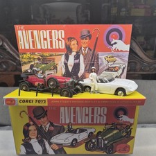 Corgi Toys GS40 the Avengers Emma Peel and Lotus Elan S2