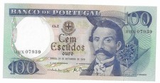 PORTUGAL 100 ESCUDOS P169 B 1978 PRE EURO BRANCO PORTO UNC MONEY BILL BANK NOTE