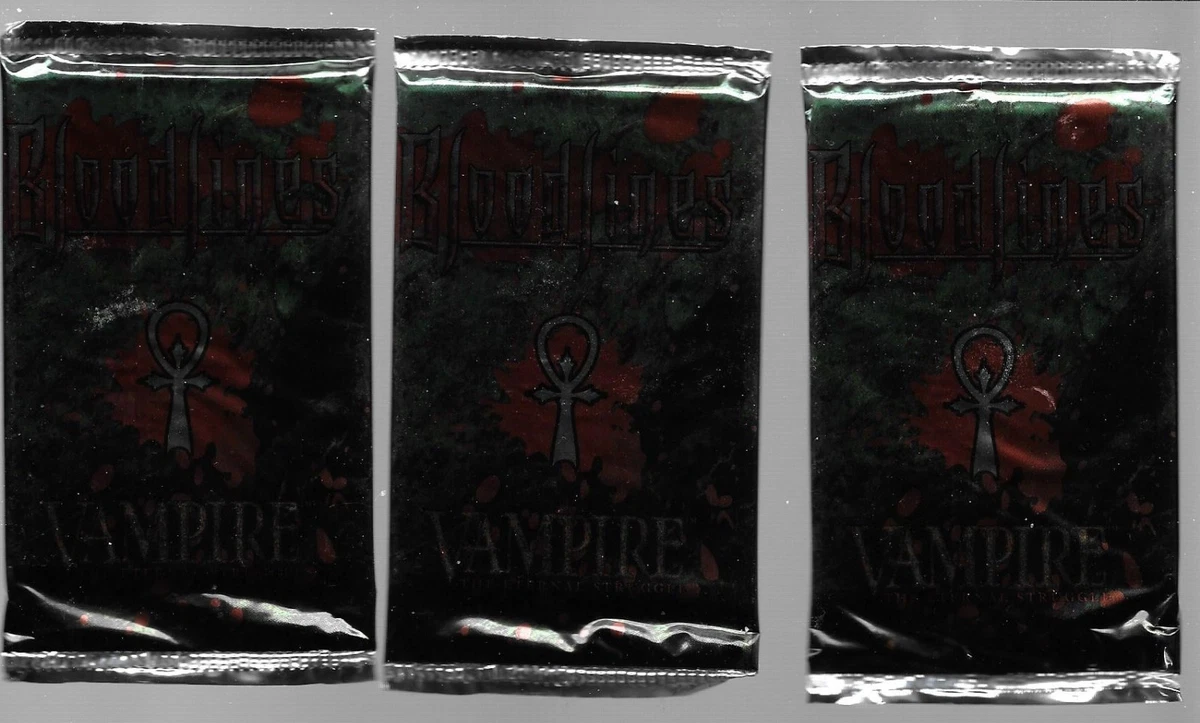 Vampire: The Eternal Struggle Sealed Collectible Card Game Packs