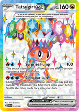 Pokemon Surging Sparks Ultra Rare Tatsugiri e...