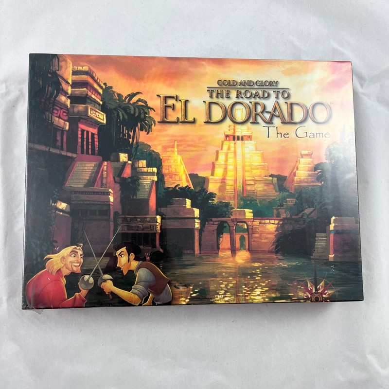 RARE Road to El Dorado Game - New/Sealed + Original Movie Press Kit - DreamWorks