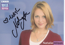 Autogramm - Natalie Alison (GZSZ)