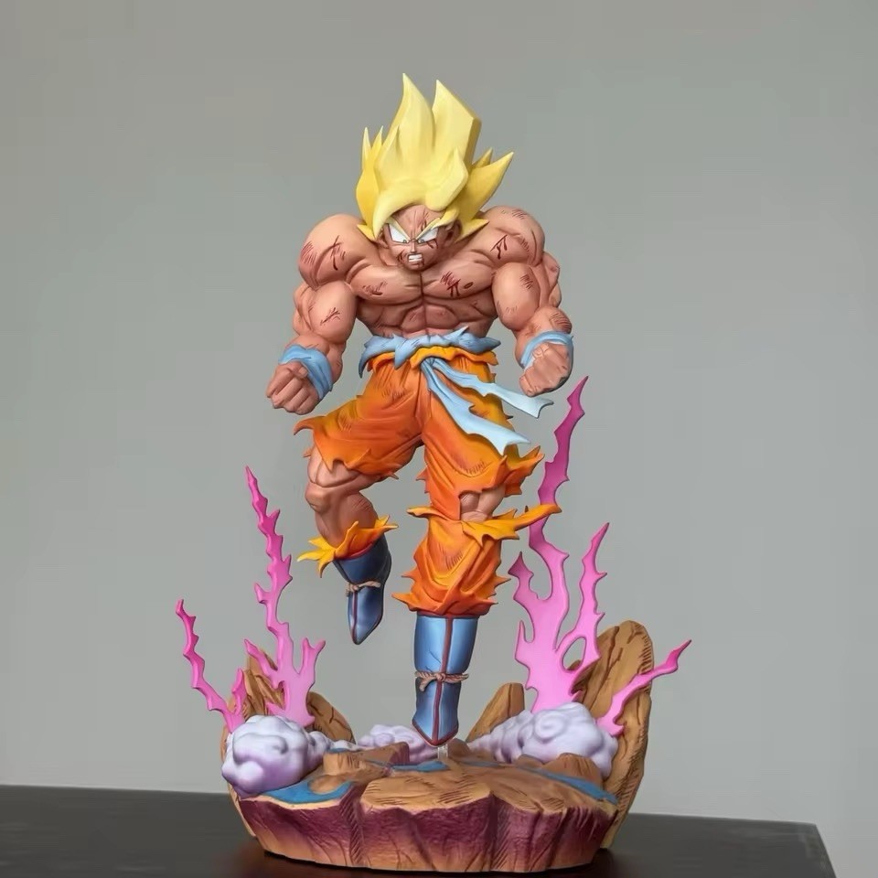 Dragon Ball Z Son Goku Super Saiyajin 28 cm - Figura Anime Manga Coleccionista Regalo
