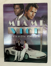 Miami Vice Season Three DVD 5-Disc Set Don Johnson Philip Michael Thomas