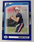 2024 Panini Donruss - Rated Rookie Drake Maye #379 Blue Press Proof (RC)
