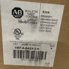 ALLEN BRADLEY 1497-A-BASX-3-N SER. A 220/480V