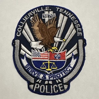 Collierville Tennessee Police Patch