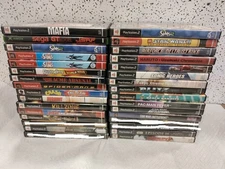 Lot of 28 EMPTY PS2 Cases with Manuals, NO GAMES. 14 With Manual 14 Without