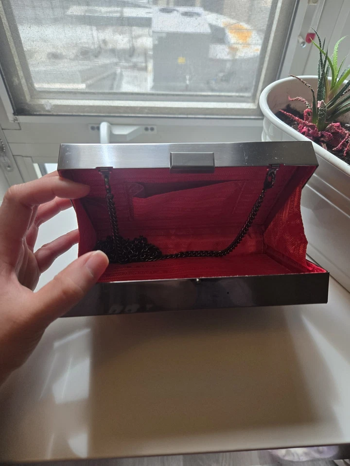 Bolso de mano Love Moschino brillante para mujer Foto 3 de 4