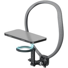 PGYTECH CapLock Magnetic Neck Mount Max for Smartphone, Gray