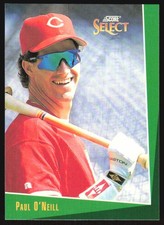 1993 Select Paul O'Neill #86 Cincinnati Reds