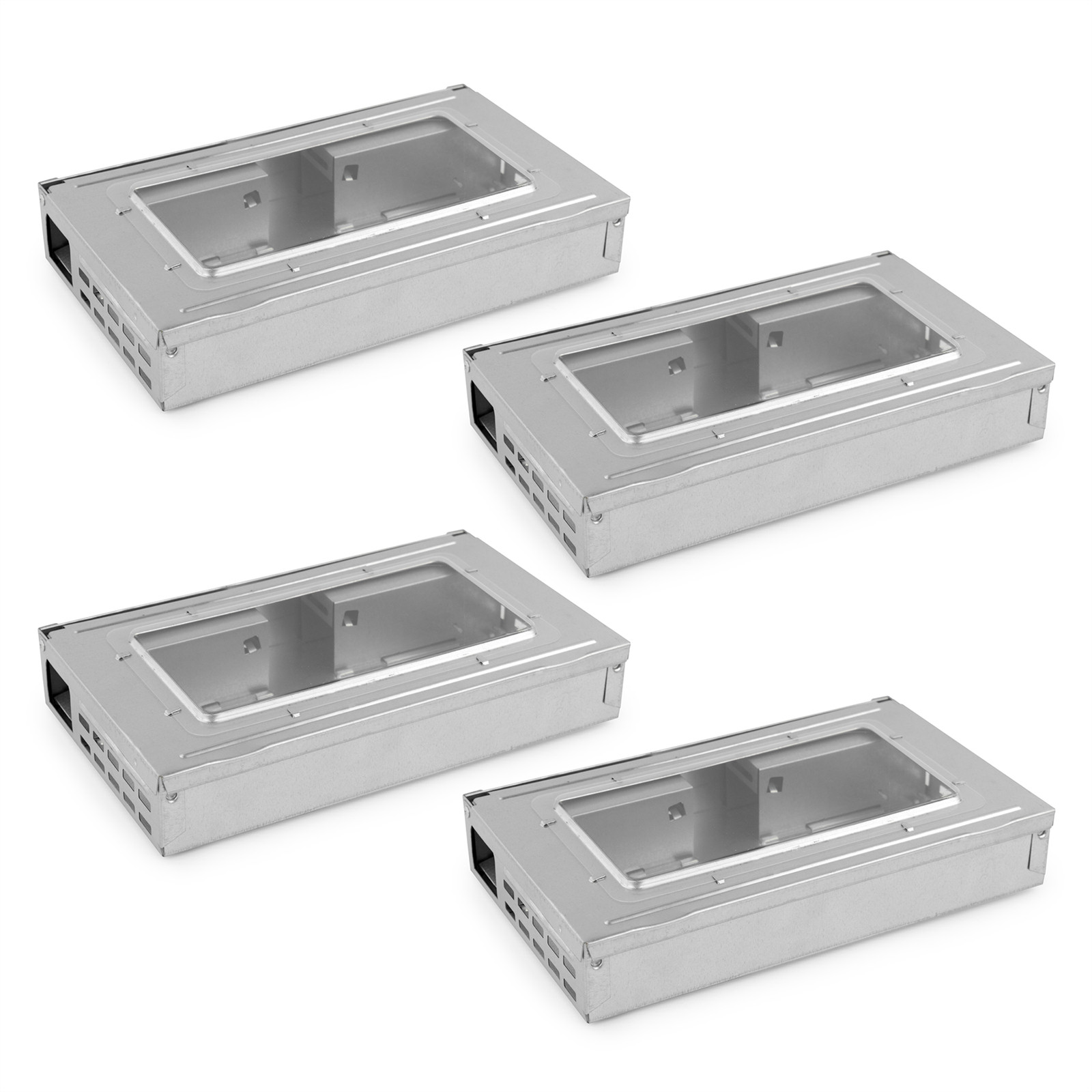 Kct (4 Pack - Multi Catch Mouse Trap) Multi Catch Humane Mouse Traps - Image 2