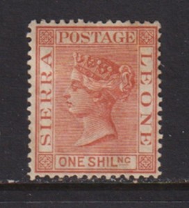 Sierra Leone - #31 unused, cat. $ 27.50