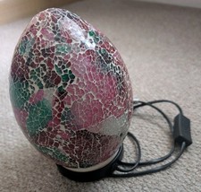 Mosaic Egg Shaped Lamp