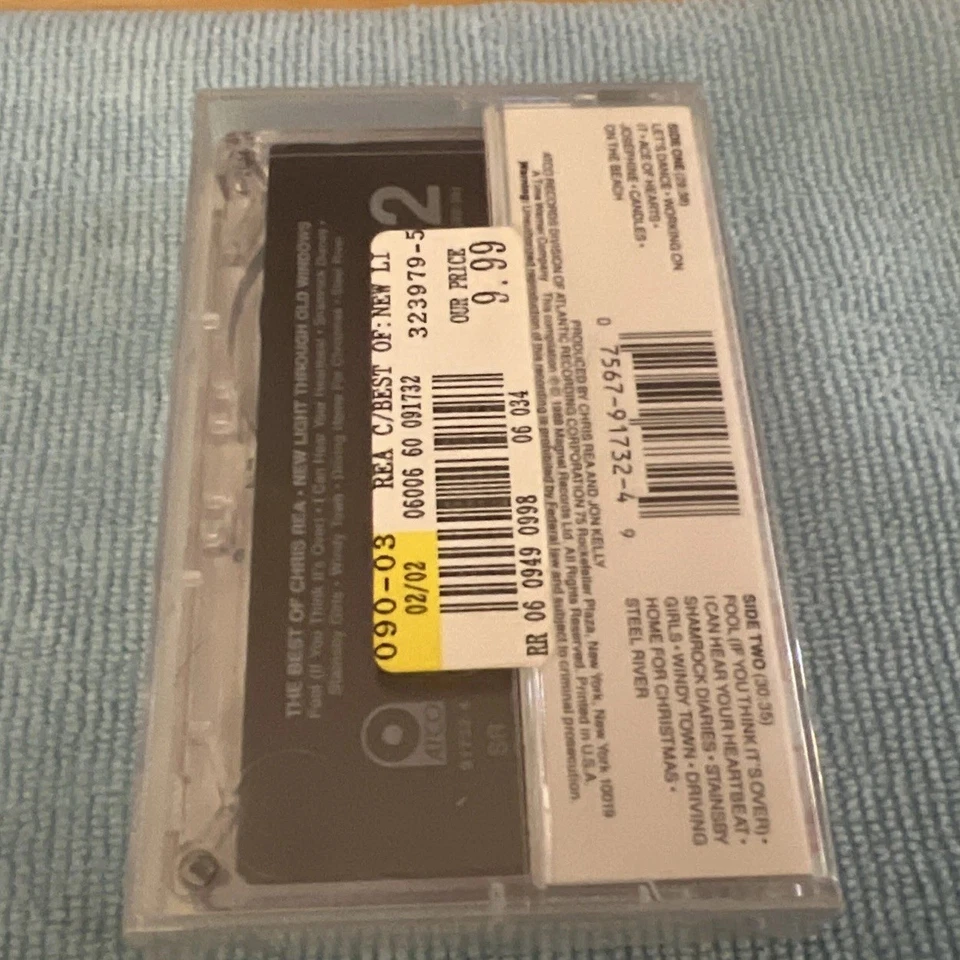 Chris Rea New Light Through Old Windows New Sealed Cassette Tape Best Of - Image 2 of 4