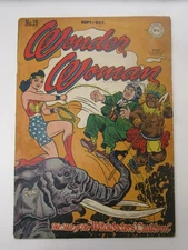 Wonder Woman #19 (1946) Golden Age DC Good/VG 3.0 Complete & Intact HH490