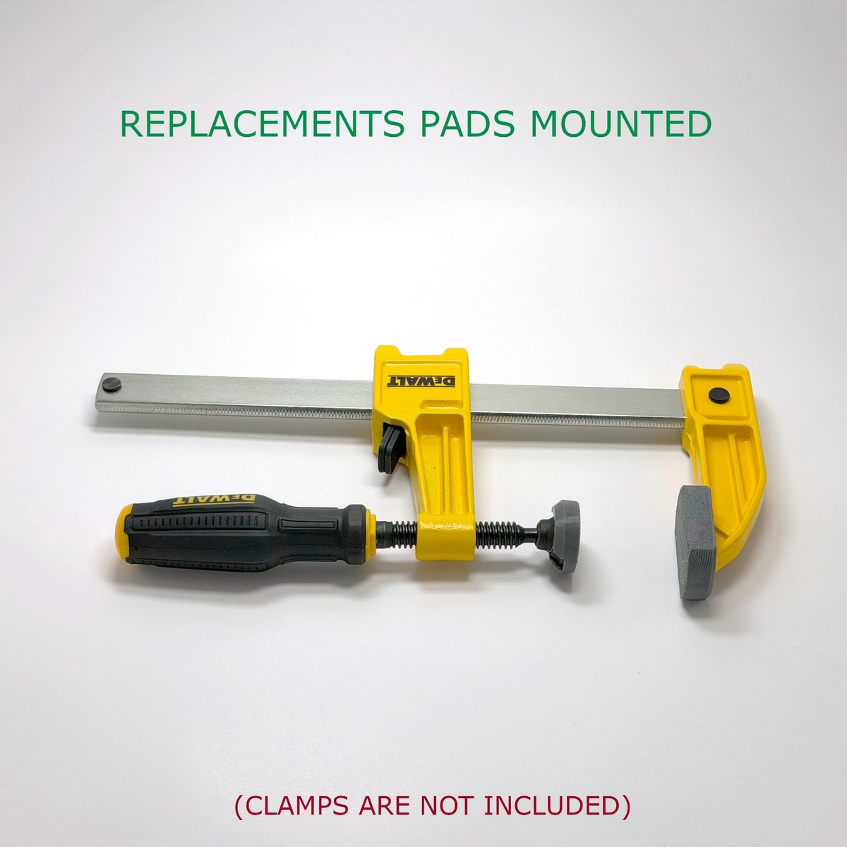 Replacement pads for Dewalt bar clamp DWHT83827 6 in/DWHT83828 12