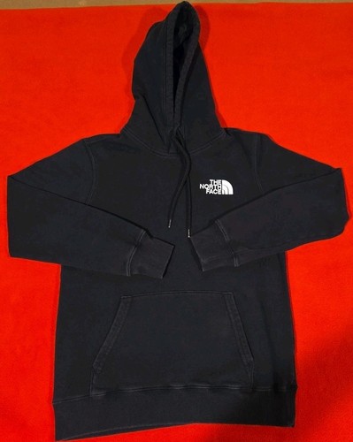 The North Face Sweater Woman's XS Black Rear Logo Pullover Hoodie