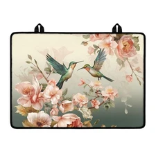 Hummingbird Stove Top Cover,Large Induction Cooktop Protector Mat,No Slip Fla...