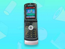 Vintage Y2K Motorola Razor Mobile Flip CellPhone. Works.