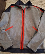 Women's C9 by Champion Gray Heather Track Jacket Size Small