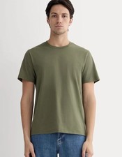 Everlane The Essential Organic Crew Men's Size XS in Kalamata New With Tags