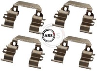 A.B.S. 1782Q ZubehöRsatz FüR Scheibenbremsbelag ZubehöRsatz Bremsbelag