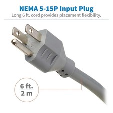 Tripp Lite TLP76MSG 7-Outlet Surge Protector Power Strip with 6ft Cord  Control