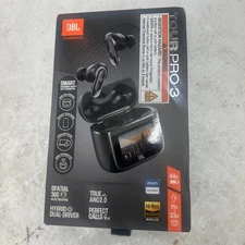 NEW JBL Tour Pro 3 - True Wireless Noise Cancelling Earbuds - Black