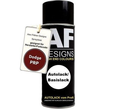 Für Dodge PRP Red Spraydose Basislack Sprühdose 400ml