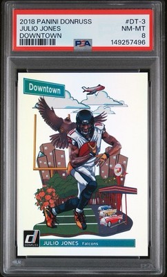 2018 Panini Donruss - Downtown! Julio Jones #DT-3 for sale online