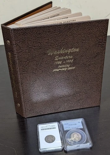 US Coins Complete Washington Quarter Set 1932–1998 w/ Silver Proofs NO RESERVE!