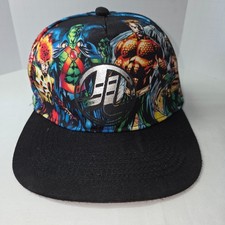 DC Comics Justice League Kids/Youth Snapback Multi-colored Hat