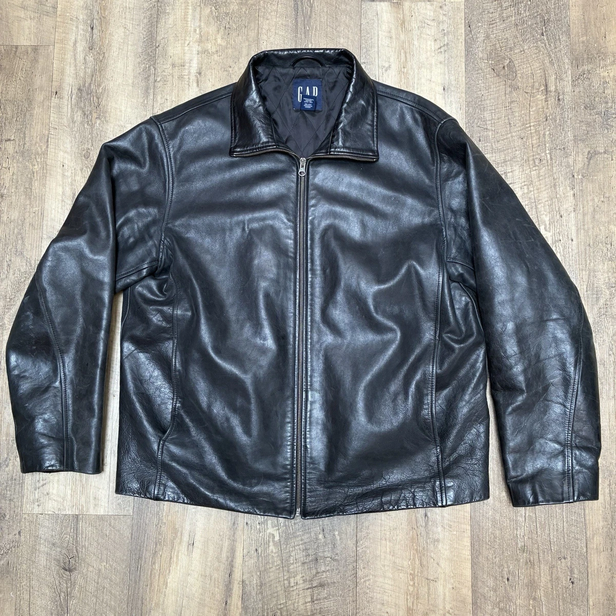 Gap Zip Leather Outer Shell Coats, Jackets & Vests for Men for
