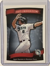 ERROR Card! 2010 Topps Peak Performance - Dan Uggla (PP-74) Marlins