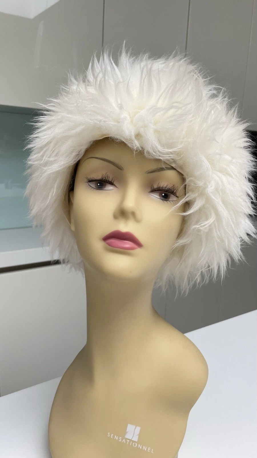 Vintage 1950s Sheepskin Hat