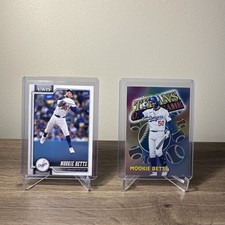 2 CARD LOT! Mookie Betts 2026 Topps Series 1 Base and Titans TOG-8