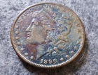 1890 Morgan Silver Dollar